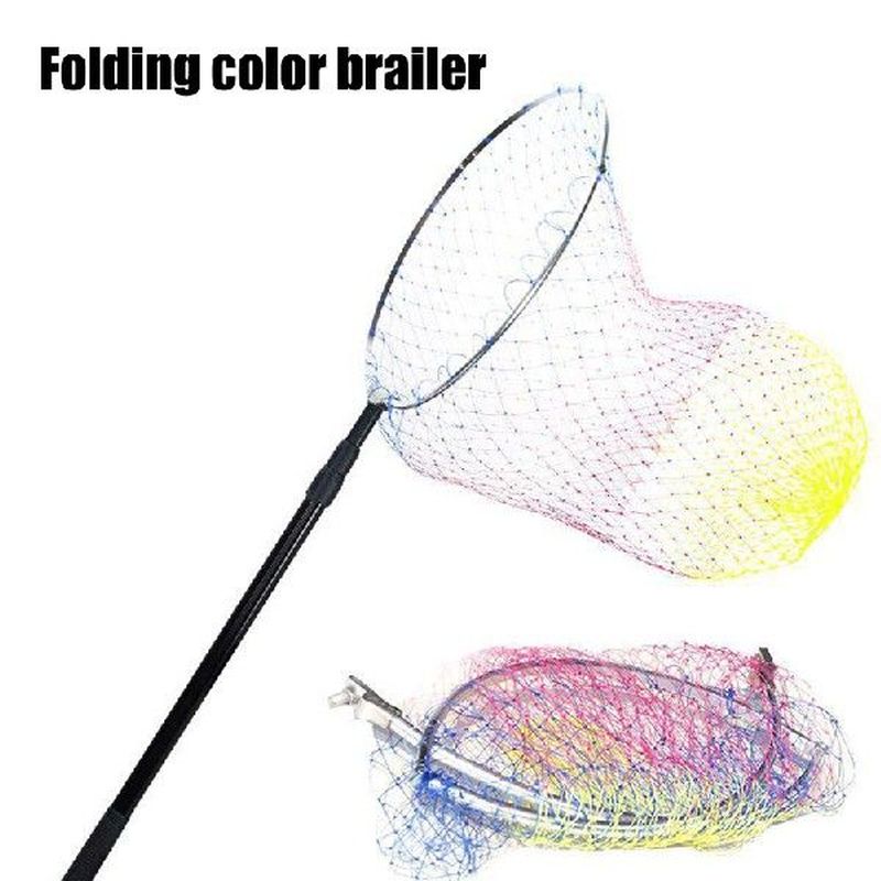Nylon Fishing Nets Collapsible Stainless Steel Fishing