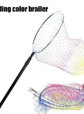 Nylon Fishing Nets Collapsible Stainless Steel Fishing
