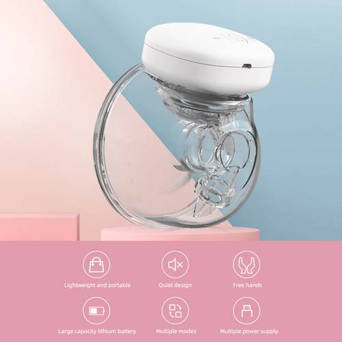YOUHA Electric Breast Pump Hand Free Baby bottlePortable Wea
