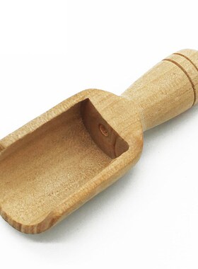 Mini Wooden Scoops Bath Salt Spoon Candy Flour Spoon Scoops