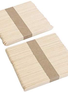 50PCS Wooden Waxing Spatula Tongue Depressor Tattoo Wax Medi