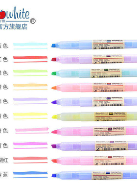 Baixue Highlighter Marker Pen Students Candy Color Set of