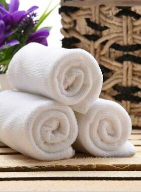 10pcs White Disposable Face Towel Hair Salon Towels 30X70cm