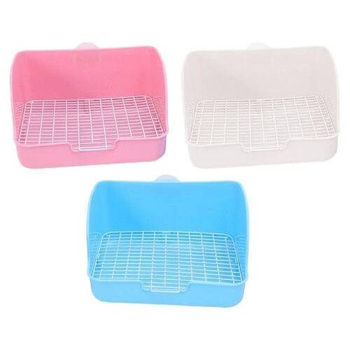 Rabbit Litter Box Potty Trainer Pet Pan Hamster Small