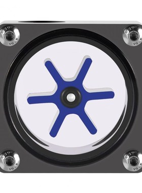 6 Impeller 3 Ways Flow Meter Indicator for PC Water Cooling