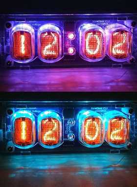 Electronic DIY kit in12 Nixie Tube digital LED clock gift ci