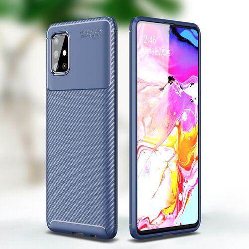 Samsung A51 Case Carbon Fiber TP Soft Cover  Samsung Galaxy