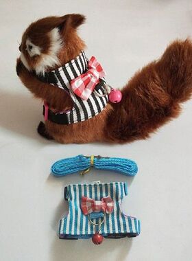 Small Pet Rabbit Harness Vest and Leash Set For Ferret