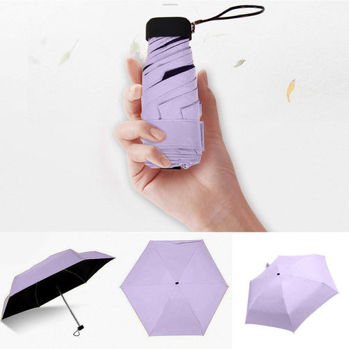 @180g Small Fashion Folding Umbrella Rain Women Gift Men