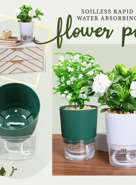 Soilless Rapid Water Absorbing Flower Pot Cultivation Pot