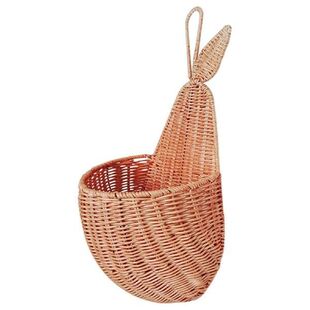 Wall Hangings Wicker Rattan Flower Basket Hangings Woven