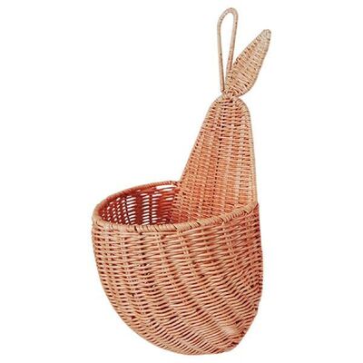 Wall Hangings Wicker Rattan Flower Basket Hangings Woven