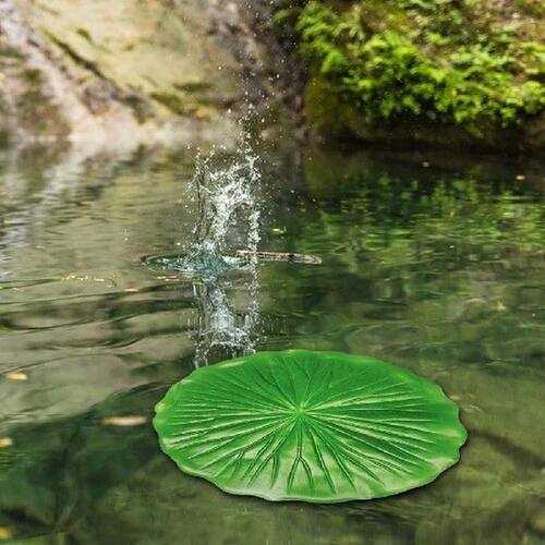 5Pcs Simulate Lotus Canna Leaves Miniature Landscape