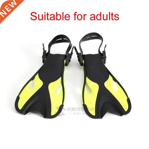 Swimming Fins kids Adjustable Foot flippers Submersible Si