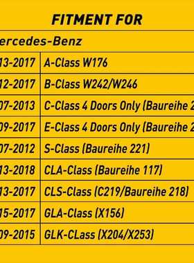 2Pcs Car LED Under Side Mirror Light Puddle Lamp for Mercede