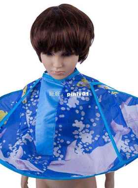 High quality Foldable Kids Hair Cutting Cape Haircut Gown Ha