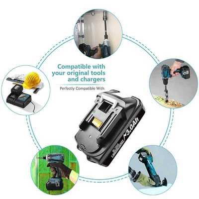 For BL1830 18V 3000mAh Power tools battery replacemen