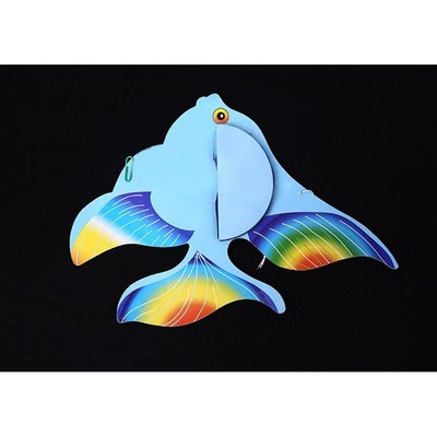 6pcs Multicolor Colorful Tissue Paper Goldfish Tropical Fish