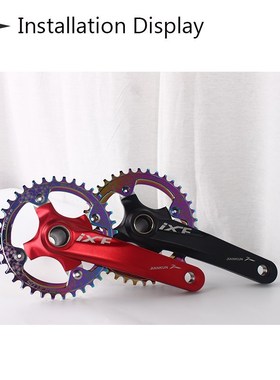 Narrow Wide Bike Chainring 104BCD MTB Crankset Aluminum Allo