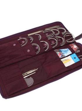 104pcs Straight Circular Knitting Needles Stainless Steel St