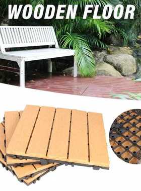 Freeshipping 30X30CM Garden Floor Patio Tiles Wood and Plast