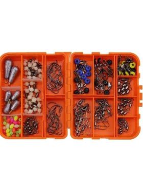 177Pcs Fishing Tackle Kit Fine Workmanship Multifunction