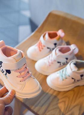 Disney-botas con dibujos de Mickey mouse para ni?os y ni?as,