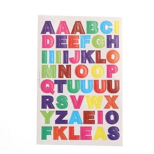 10 Sheet Colorful Letter Stickers Alphabet Stickers DIT Car