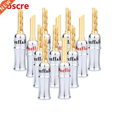 Preffair BA1451 24K Gold Plated Nakamichi Banana Plug Connec