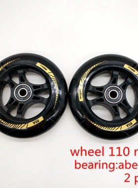 free shipping scooter wheel 100 mm 100x24 mm 110x24 mm beari