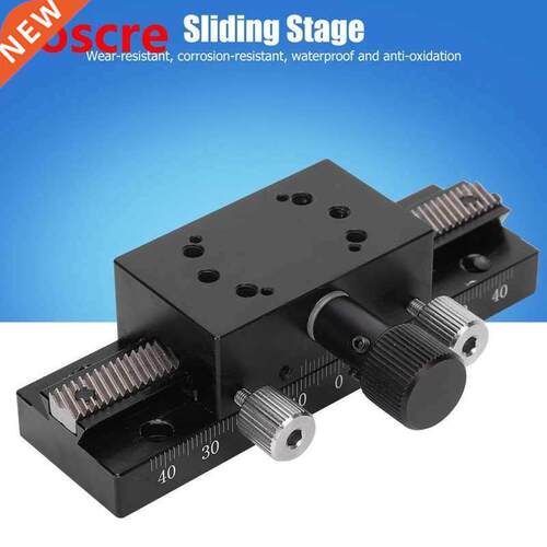 30 x 50mm Sliding Stage Linear Translation Manual Fine Tunin
