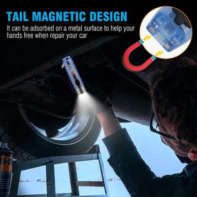 S11 Flashlight SST20 LED Type-C Chargeable Key Chain Torch W