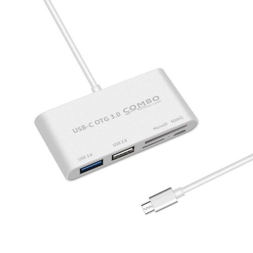 USB C to Multi SD CF Micro SD Card Reader Adapter Type C US