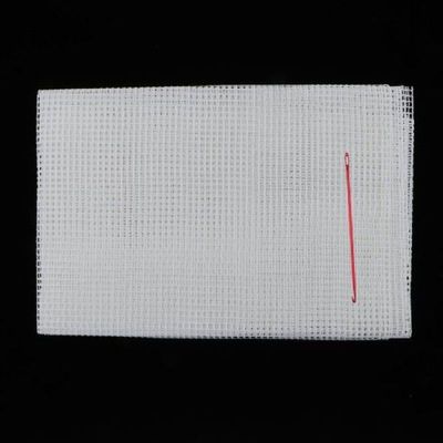 Rug Knitting Crocheting Tool Kit Latch Hook And Mesh Canvas