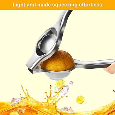 Lemon Squeezer Hand Manual Stainless Steel Fruit Juicer Maci