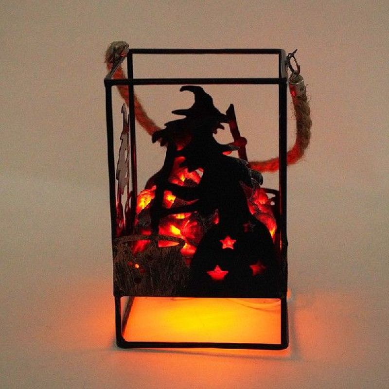 flickering fire lanterns halloween flickering flame lantern