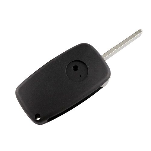 3 Button Black Blue Folding Remote Car Key Shell Cover For F