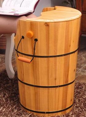 Foot bath barrel foot barrel sweat steaming fumigation