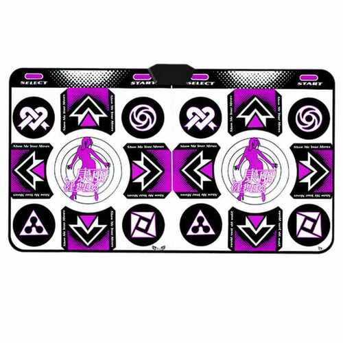 Double user Dance Mats Non-Slip Dance Step Pads Sense Engli