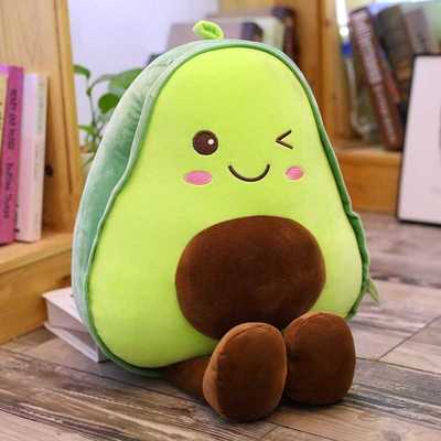 Avocado Food Plush Toys Shaped Fruit Series Cute Kiwi Stuff