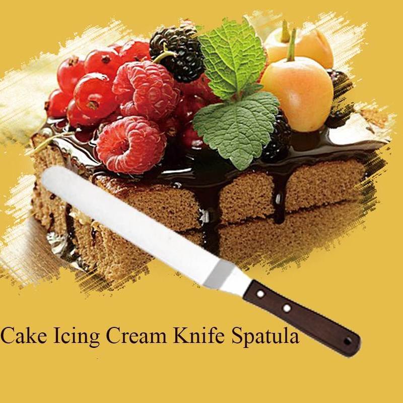 4/6/8/10 inch Stainless Steel Cake Spatula Butter Cream Icin