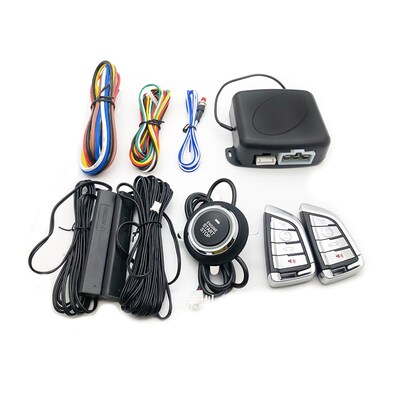 Power Button Engine Start Stop Car Alarm With Autostart Cent