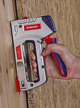 Workpro 4 IN 1 Riveter Gun Hand Riveter Heavy Duty Staple Gu