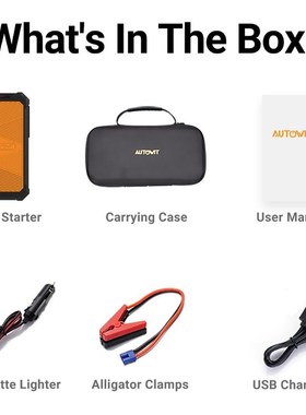 Car Jumpstarter 2, 12-Volt Battery-less Portable SuperCap (U