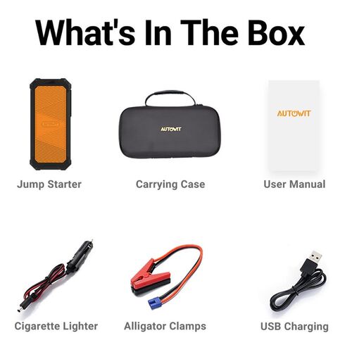 Car Jumpstarter 2, 12-Volt Battery-less Portable SuperCap (U