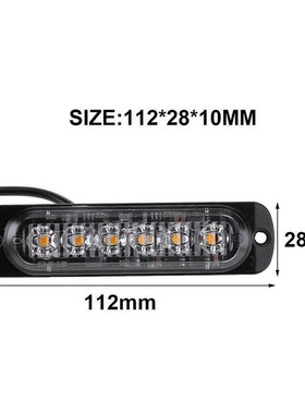 Led Side Marker Lights Amber Recovery Car 12V 24V LED Lighti