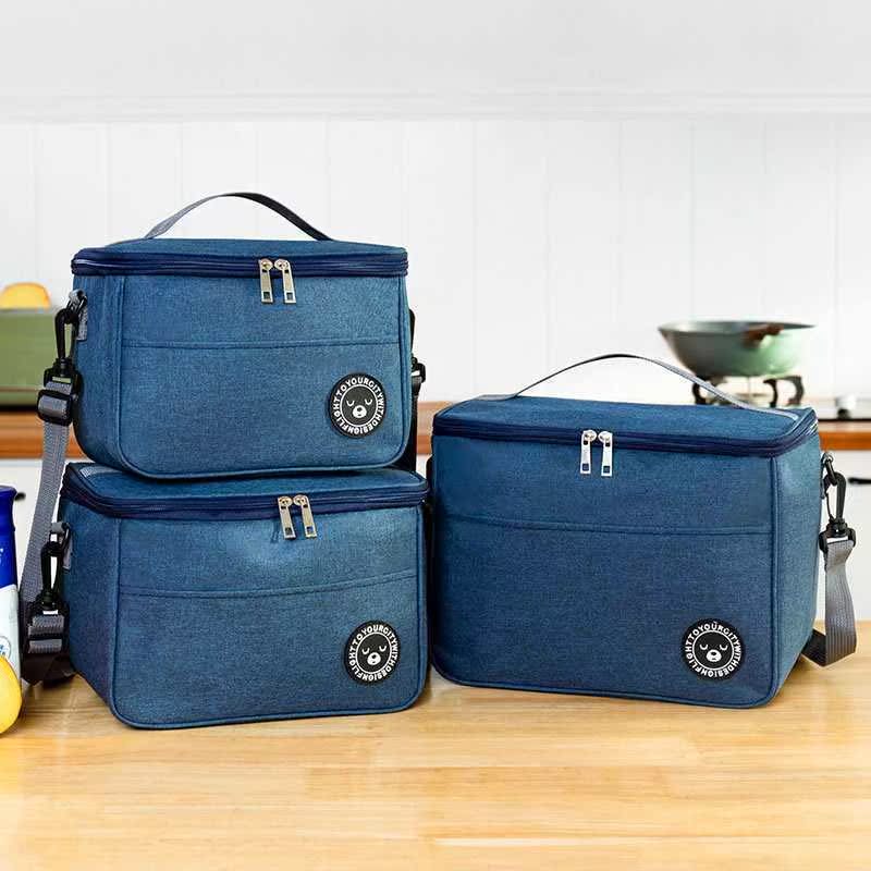 Portable Cooler Bag Folding Insulation Picnic Ice Pack For F