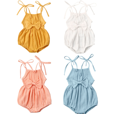 Baby Summer Clothing  Newborn Baby Girl Cute Clothes Srap Ro