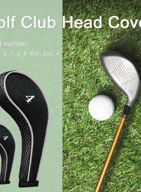 10pcs Golf Clubs putter cover head Iron Set Putter Headcover