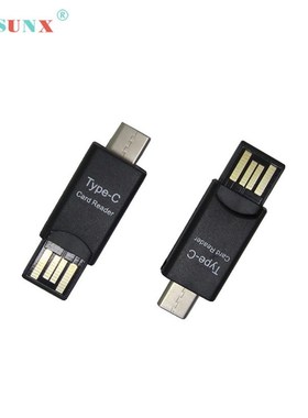Hot sale Mosunx USB 2.0 Type C Host OTG Adapter Micro SD Ca